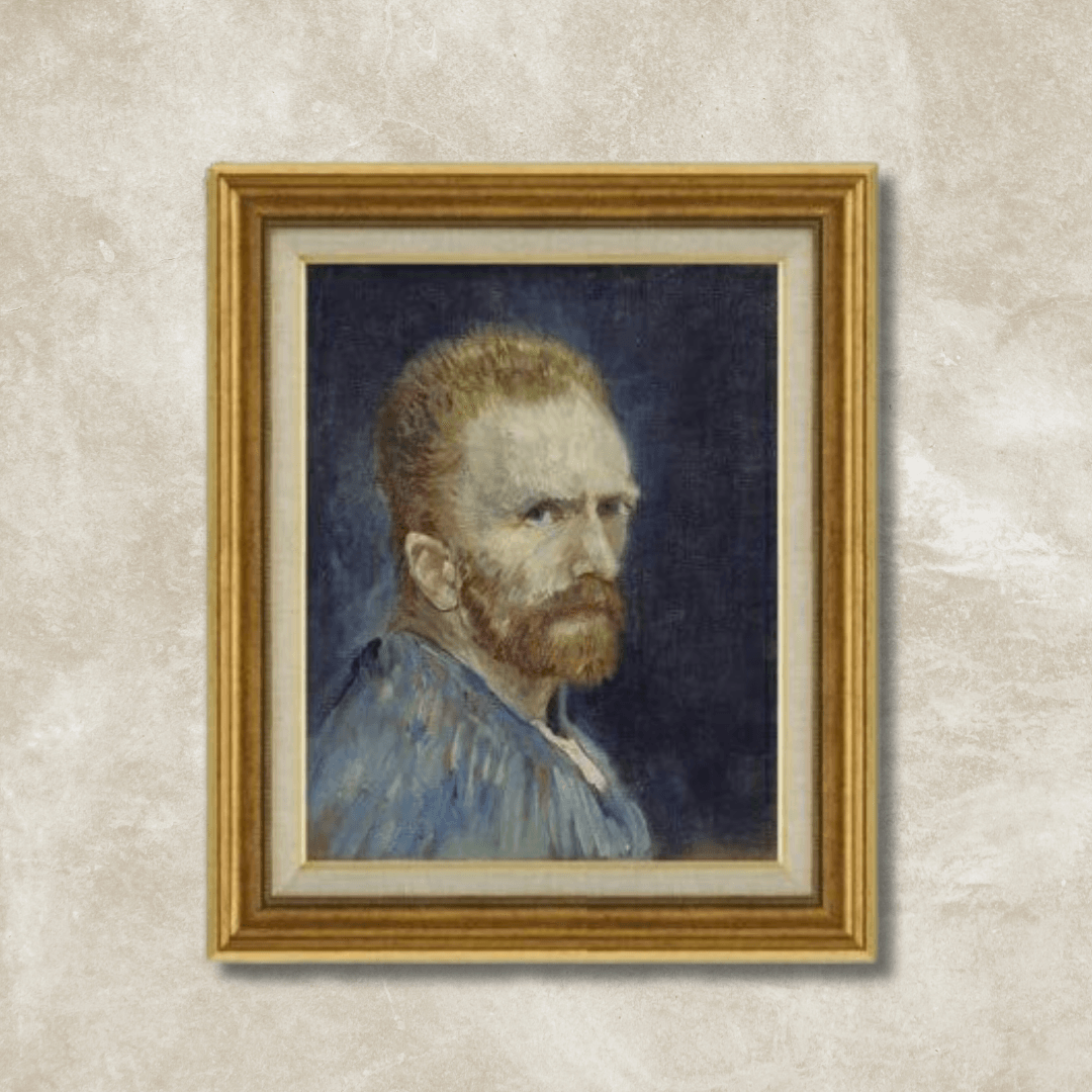 Vincent van Gogh | Self-Portrait  F6 -  | High-Quality Oil Painting.