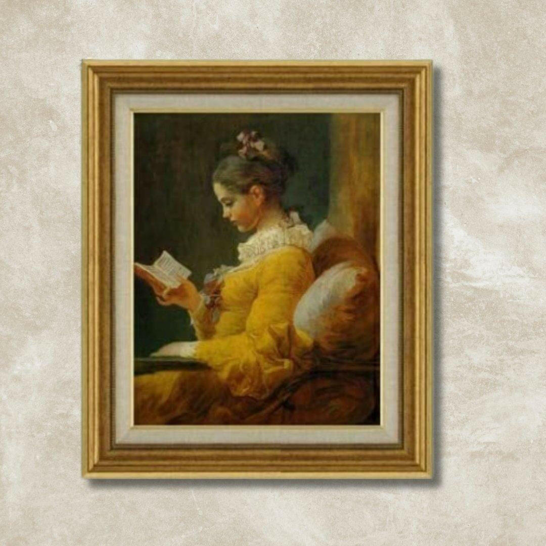 Jean Honoré Fragonard |  The Reader  F6