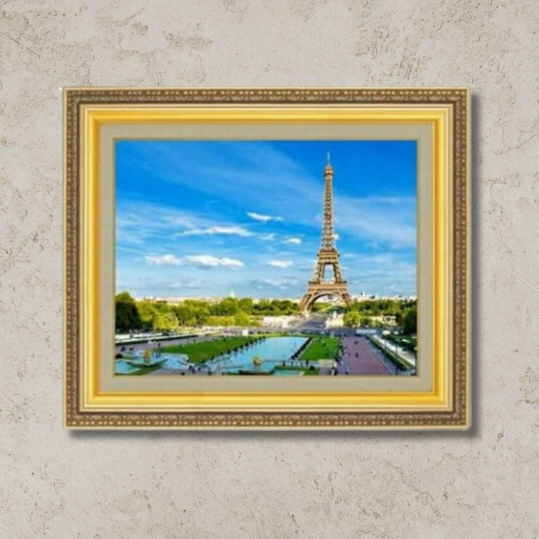 Original painting | Paris, Eiffel Tower  F6