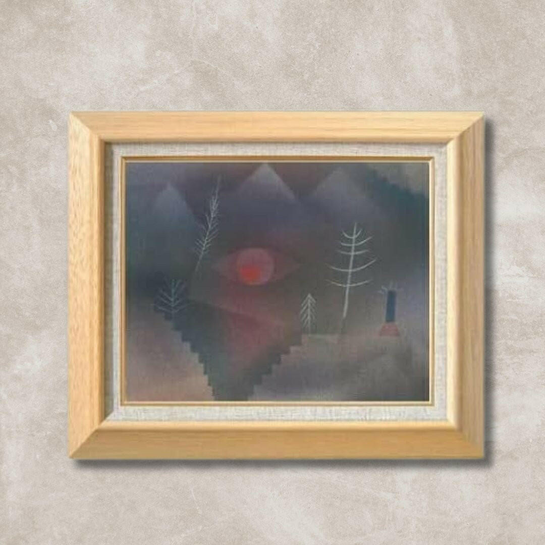 Paul Klee | Glanceof a Landscape  F6 -  | High-Quality Oil Painting.