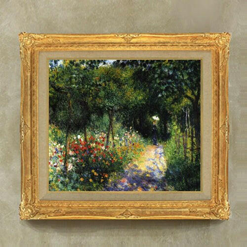 Pierre-Auguste Renoir | Woman at the Garden   F10