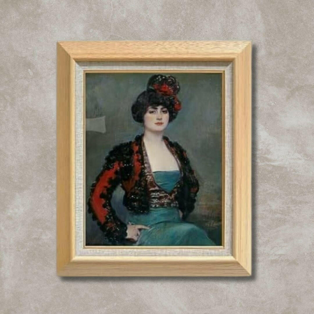 Ramon Casas | Julia  F6 -  | High-Quality Oil Painting.