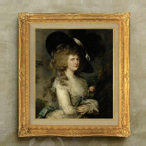 Thomas Gainsborough | Portrait of Georgiana, Duchess of Devonshire  F10