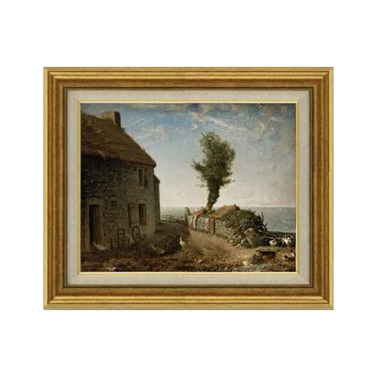 Jean-François Millet | End of the Hamlet of Gruchy F6 - Commo Art 風景画 　