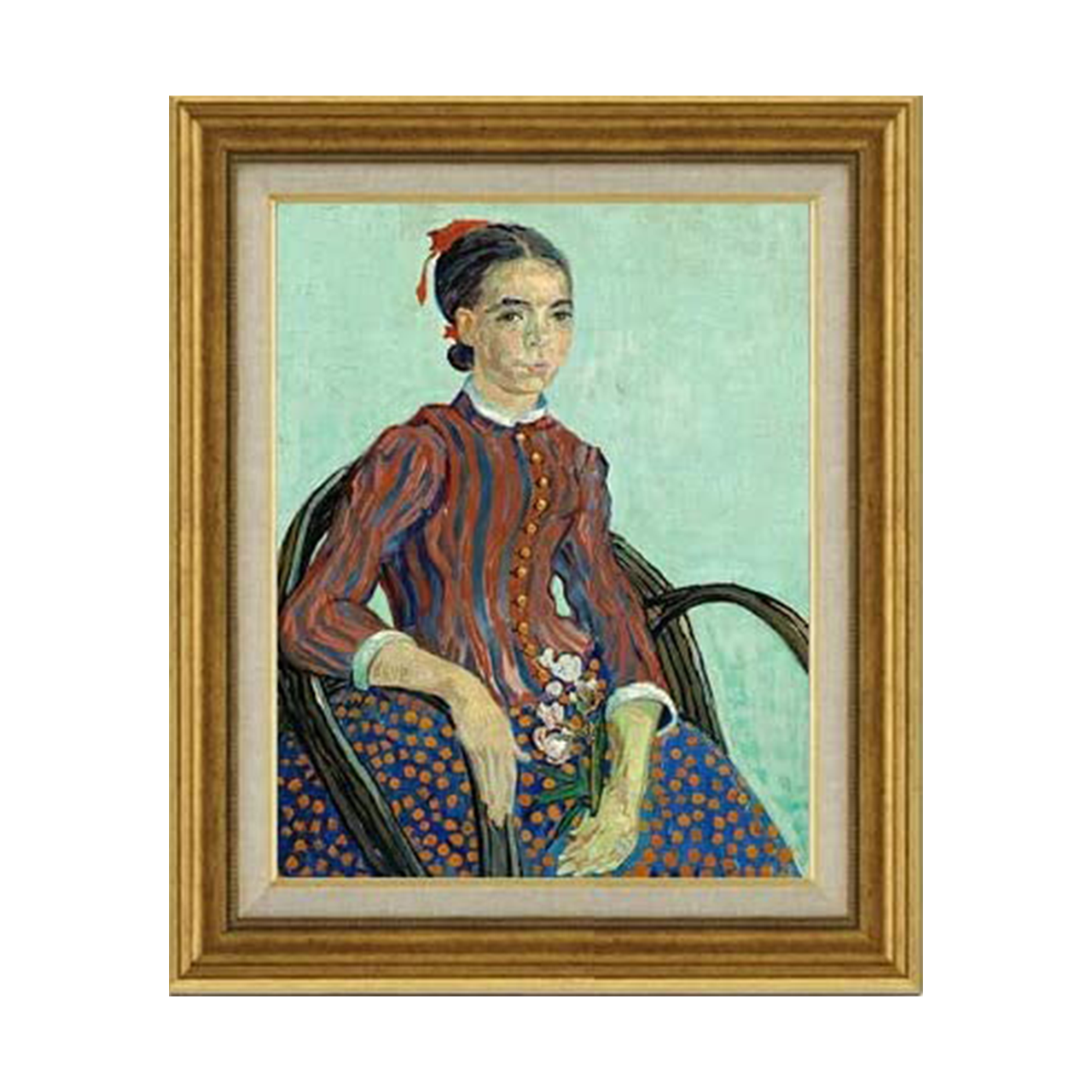 Vincent van Gogh | La Mousmé, Sitting F6 - Commo Art 美術品 　