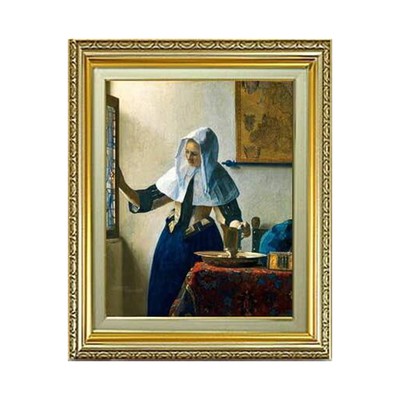 Johannes Vermeer | Woman with a Water Jug F6 - Commo Art 人物画 　