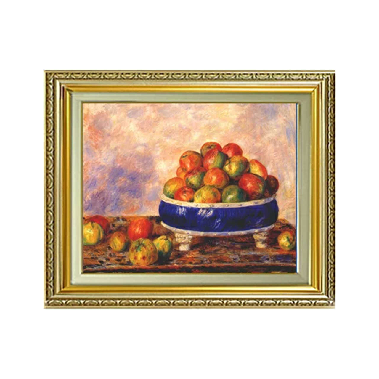 Pierre-Auguste Renoir | Apple on a plate F6 - Commo Art 静物画 　