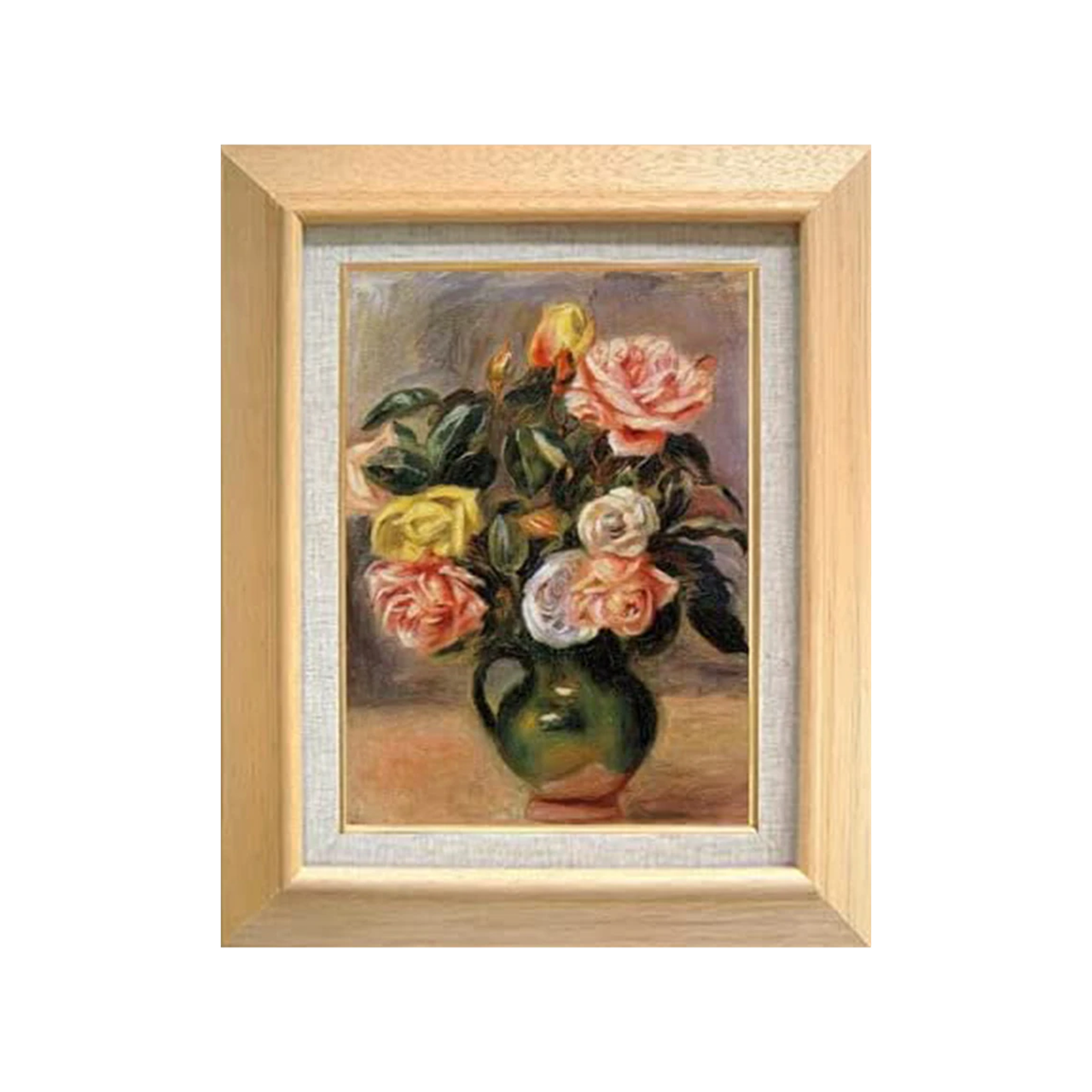 Pierre-Auguste Renoir | Roses in a Vase F4　 - Commo Art 静物画 　