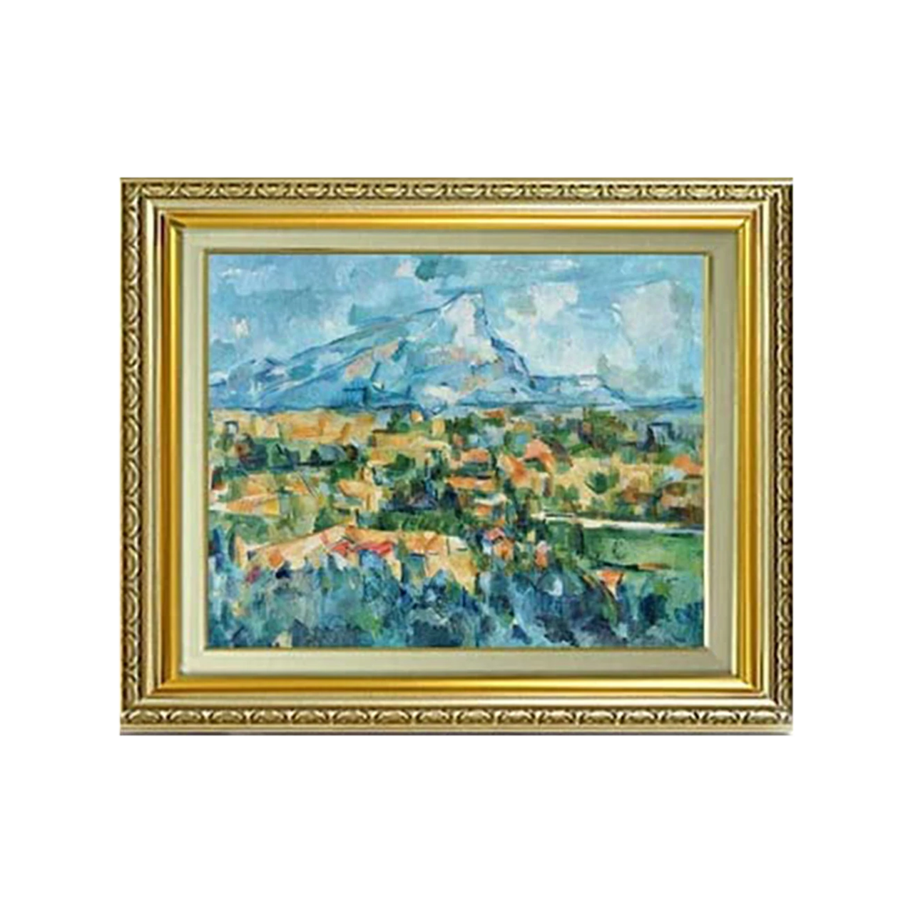 Paul Cézanne | Montagne Sainte-Victoire F6　　 - Commo Art 風景画 　