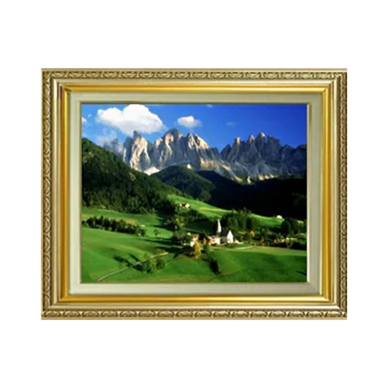Original painting | Alps, distant view F6　　 - Commo Art 風景画 　