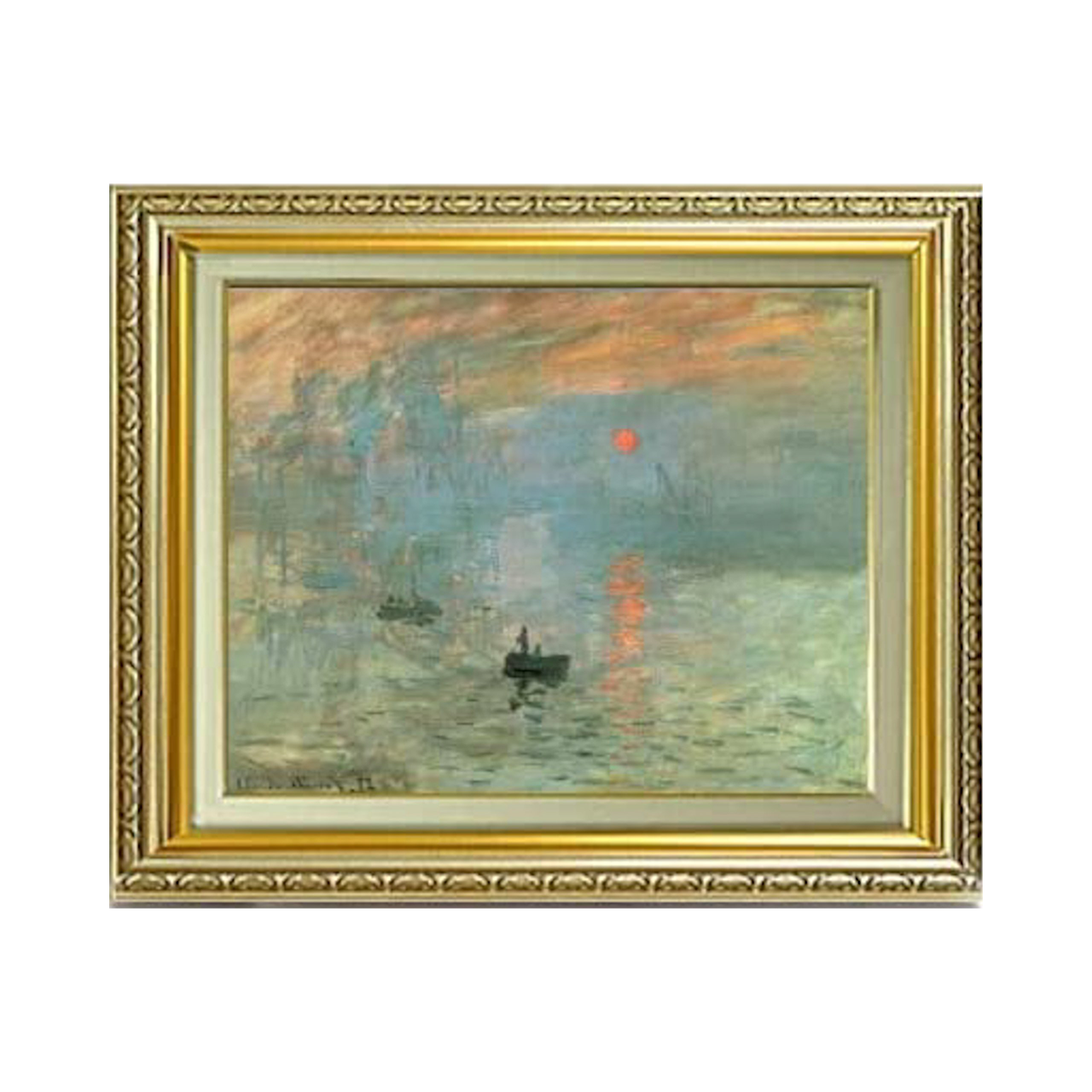 Claude Monet | Impression, Sunrise F6 - Commo Art 風景画 　