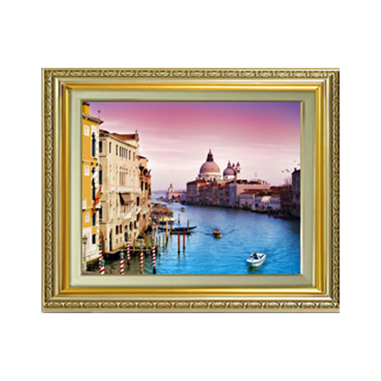 Original painting | River City of Colors -Venice F6　　　　 - Commo Art 風景画 　