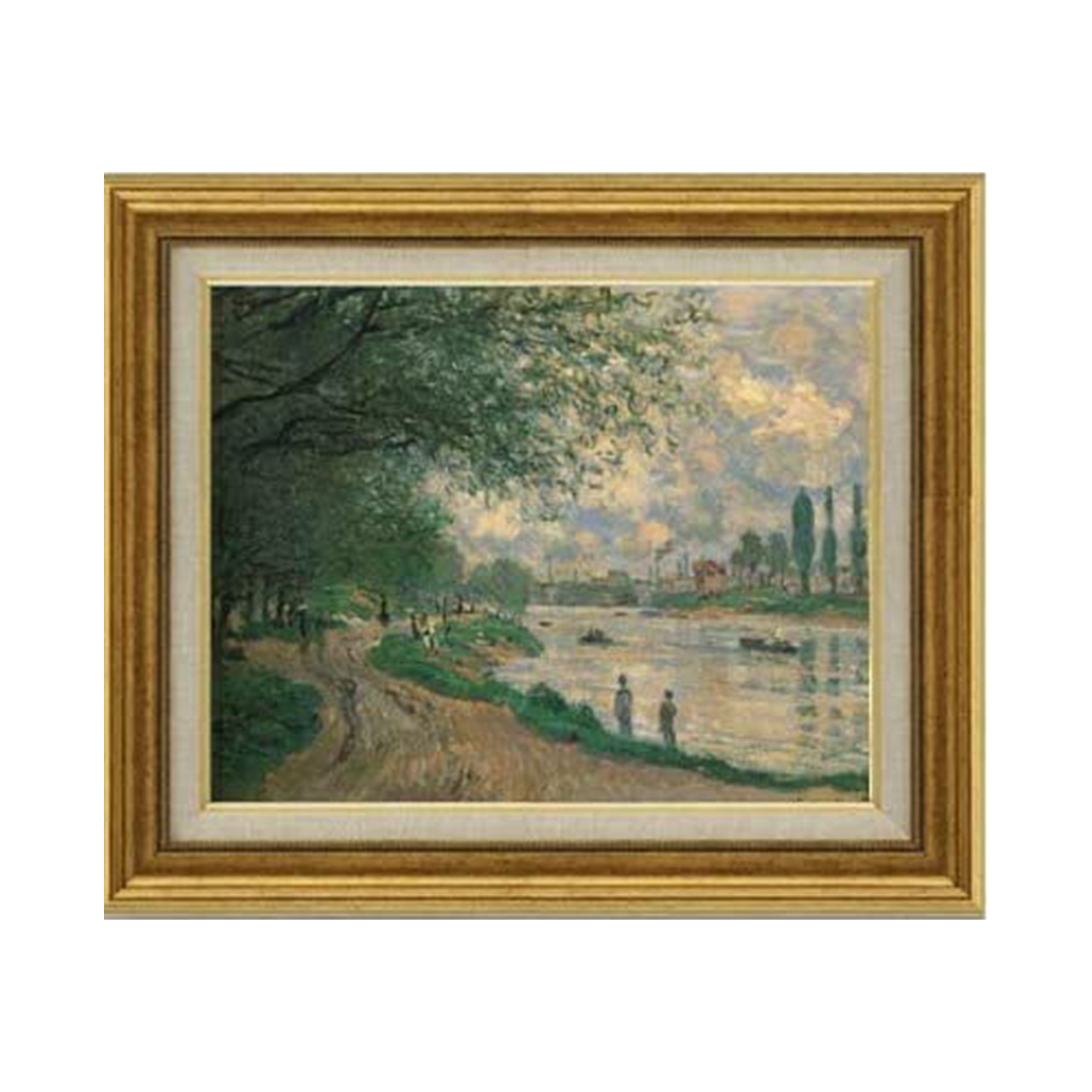 Claude Monet | The Island of La Grande Jatte F6 - Commo Art 風景画 　