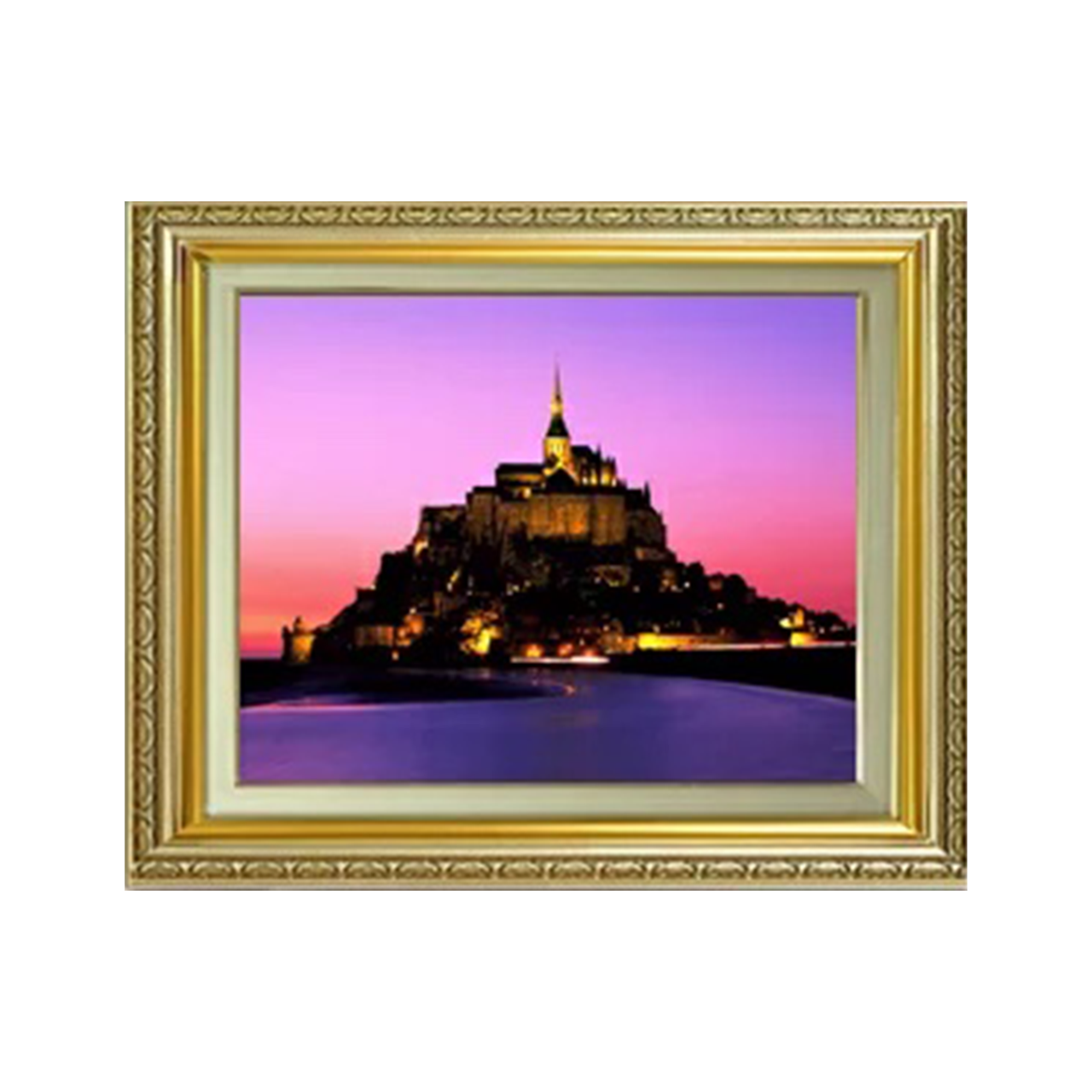 Original painting | Mont Saint Michel - Tranquil Light- F6 - Commo Art 風景画 　