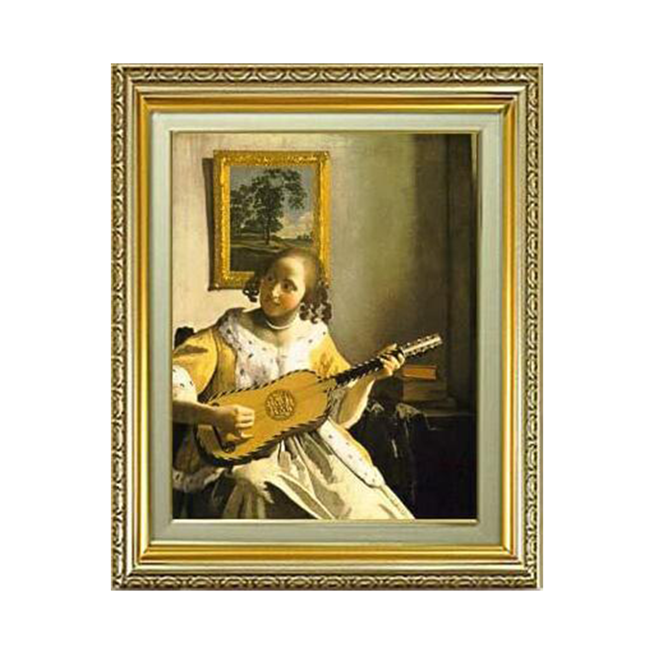 Johannes Vermeer | The Guitar Player F6 - Commo Art 人物画 　