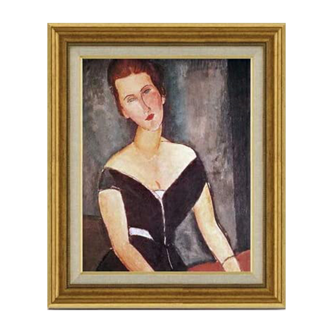 Amedeo Modigliani | Madame G. van Muyden F6 - Commo Art 人物画 　