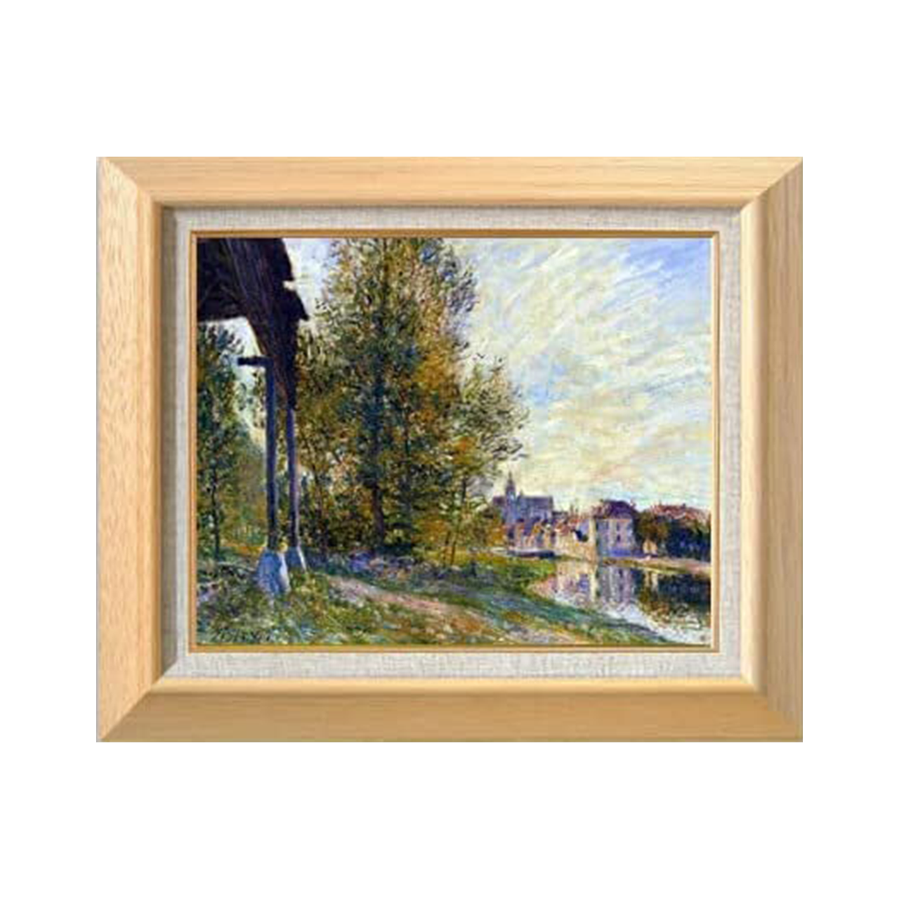 Alfred Sisley | Near Moret-sur-Loing F6 - Commo Art 風景画 　