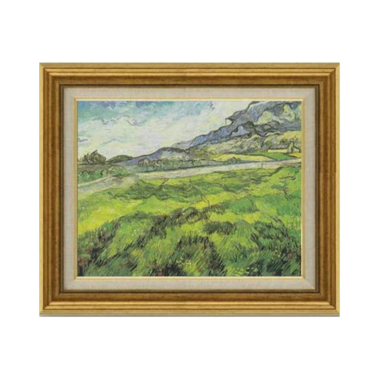 Vincent van Gogh | Green Wheat Field F6 - Commo Art 風景画 　