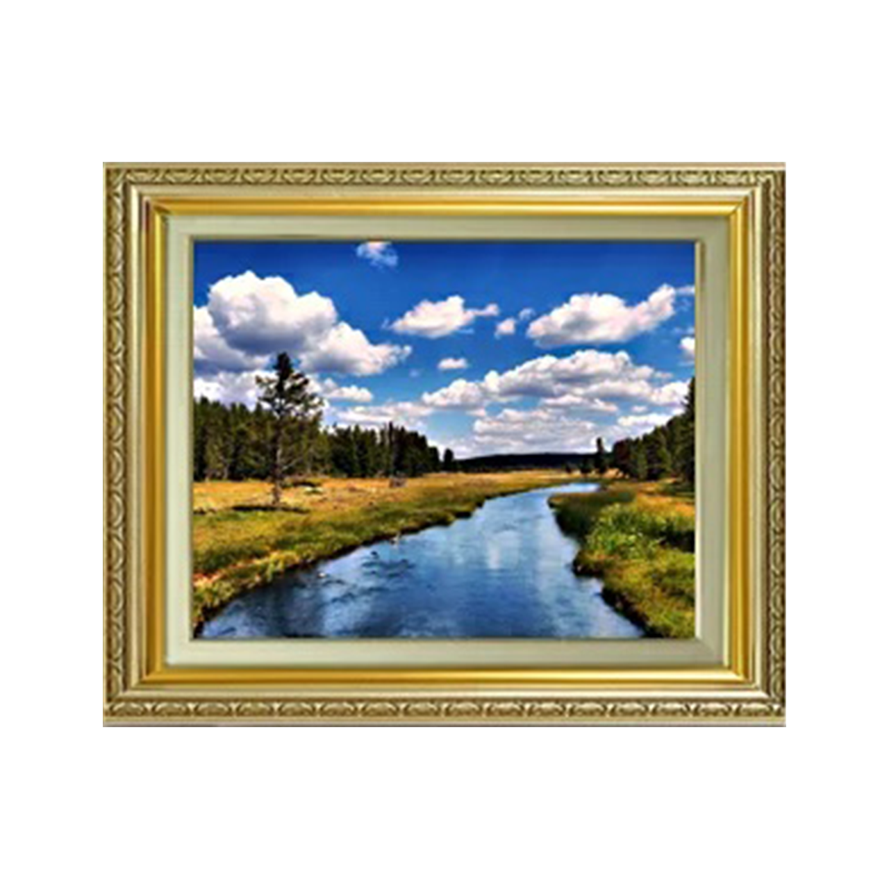 Original painting | Orset's river F6 - Commo Art 風景画 　