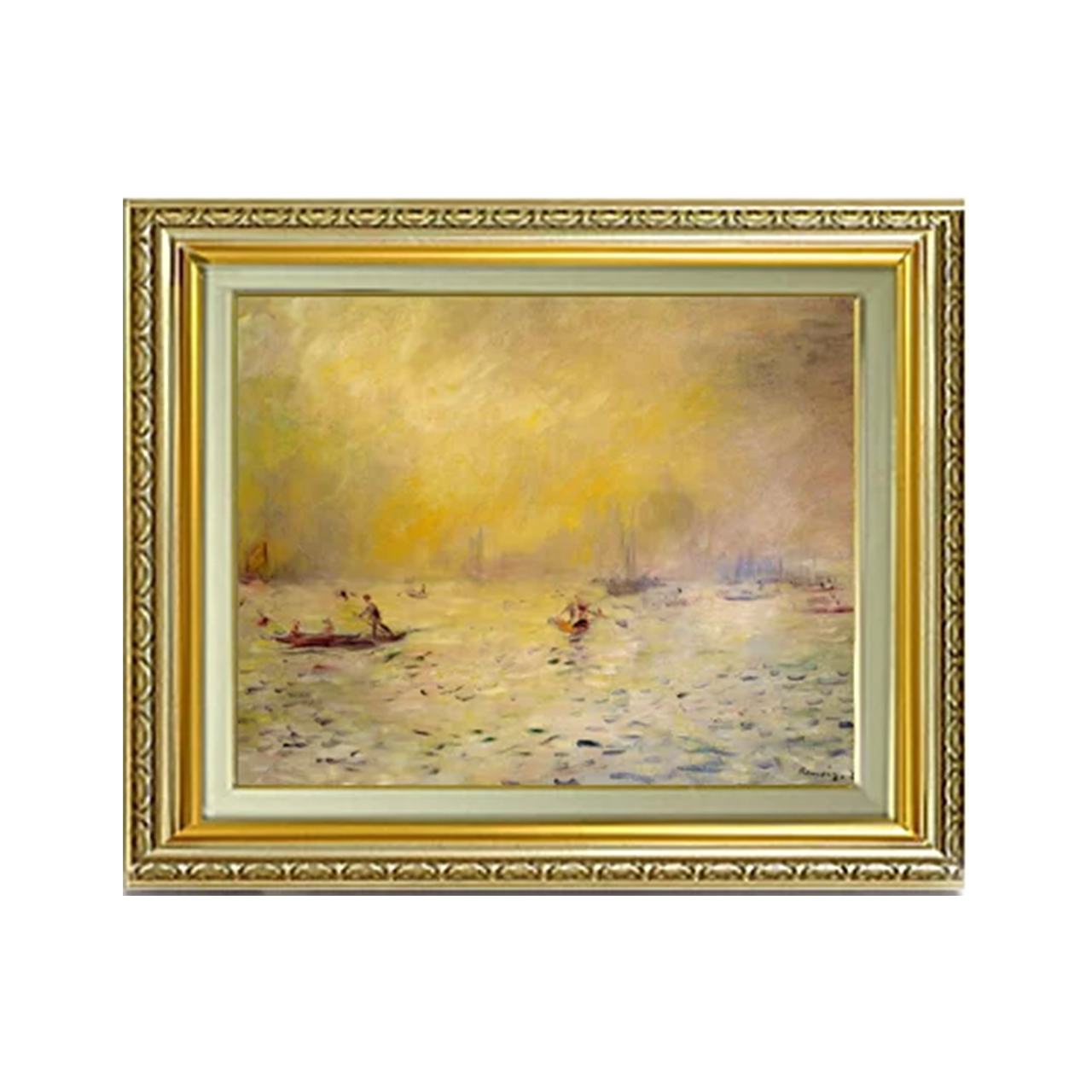 Pierre-Auguste Renoir | View Of Venice Fog F6 - Commo Art 風景画 　