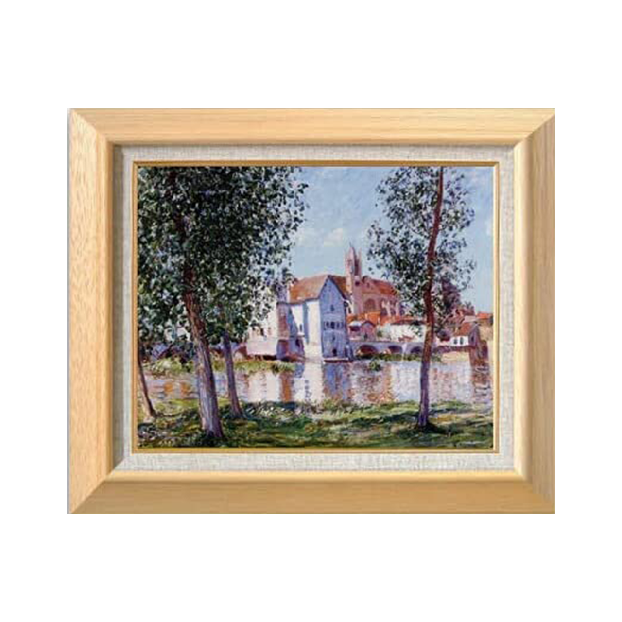 Alfred Sisley | View of Moret sur Loing F6 - Commo Art 風景画 　