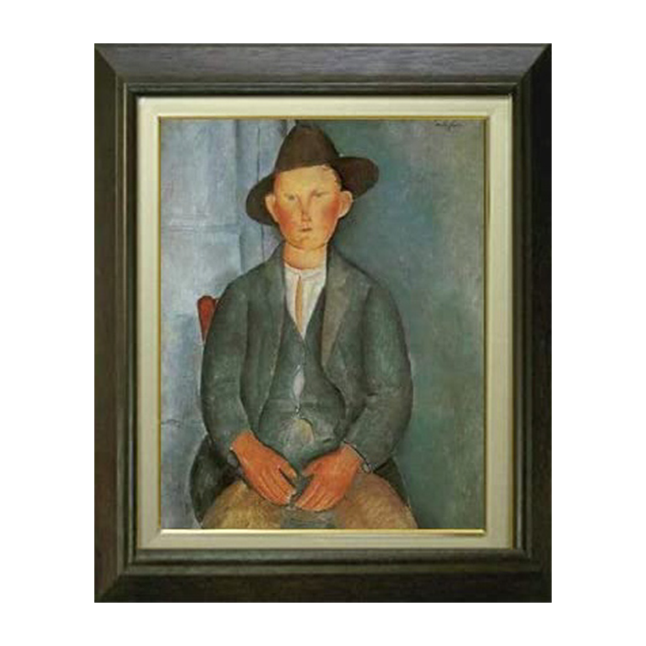 Amedeo Modigliani | The Young Farmer F6 - Commo Art 人物画 　