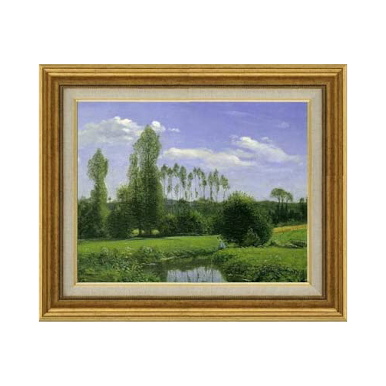 Claude Monet | View of Ruel F6　 - Commo Art 風景画 　
