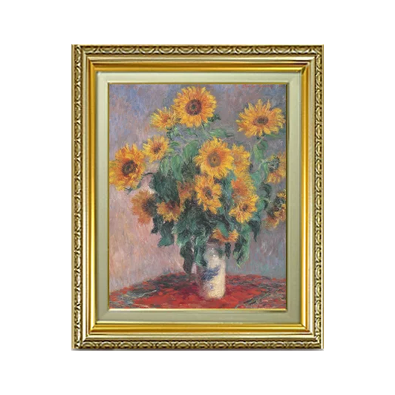 Claude Monet | Bouquet of Sunflowers F6 - Commo Art 静物画 　
