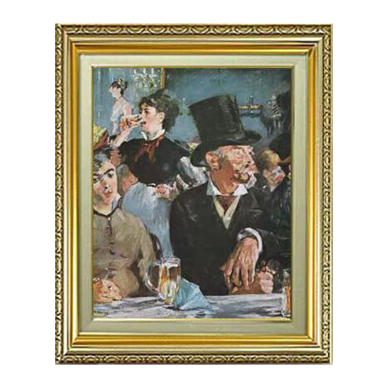 Édouard Manet | At the Café F6 - Commo Art 人物画 　
