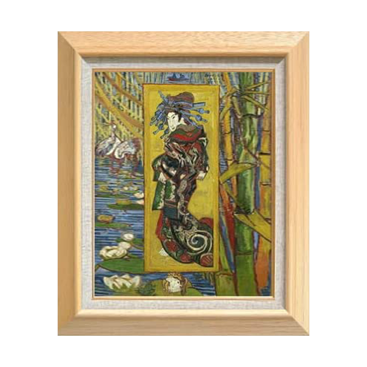 Vincent van Gogh | Japonaiserie: Oiran (after Kesaï Eisen) F6 - Commo Art 風景画 　