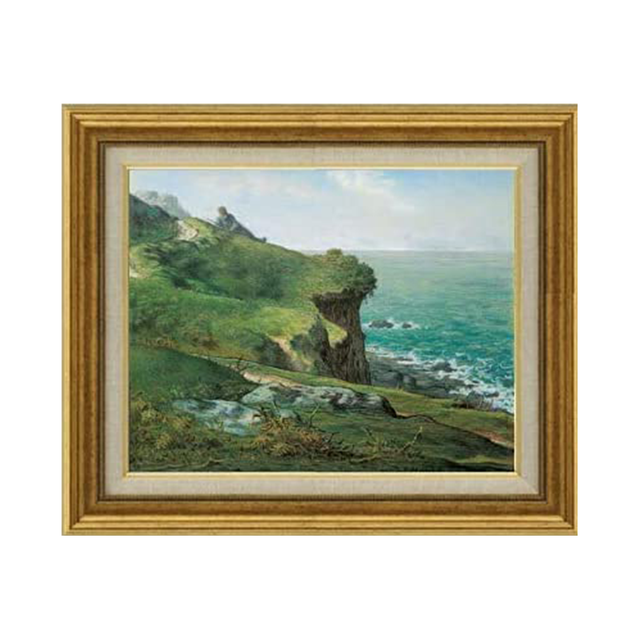 Jean-François Millet | Cliffs of Gréville F6 - Commo Art 風景画 　