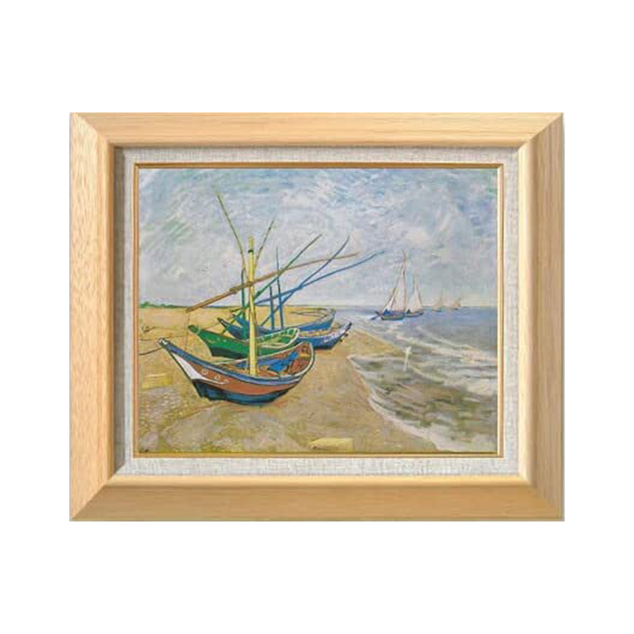 Vincent van Gogh | Fishing Boats on the Beach at Saintes-Maries F6 - Commo Art 風景画 　