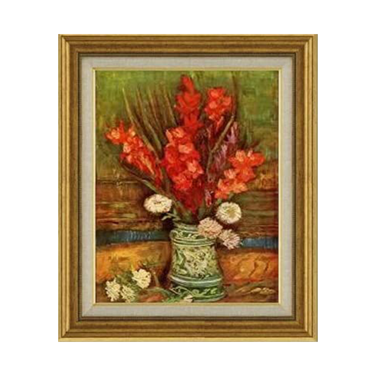 Vincent van Gogh | Vase with Red Gladioli　F6 - Commo Art 静物画 　