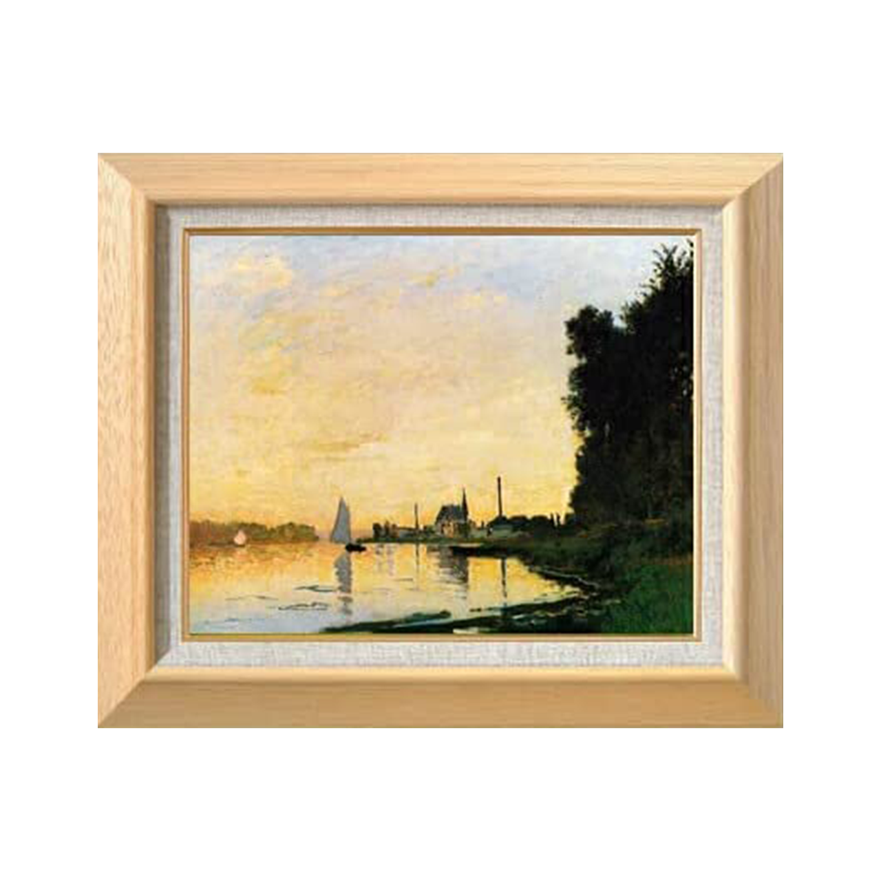 Claude Monet | Argenteuil, Late Afternoon F6 - Commo Art 風景画 　