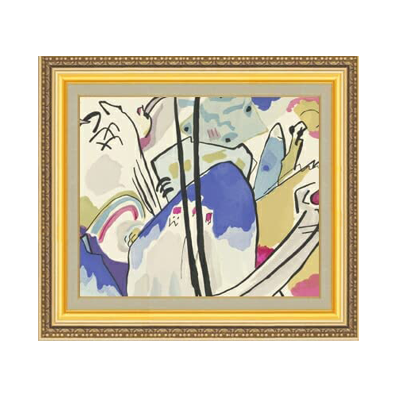 Wassily Kandinsky | Der Blaue Reiter F8 - Commo Art 抽象画 　