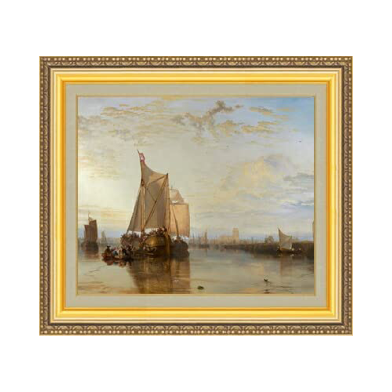 Joseph Mallord William Turner | Dort or Dordrecht F8 - Commo Art 風景画 　