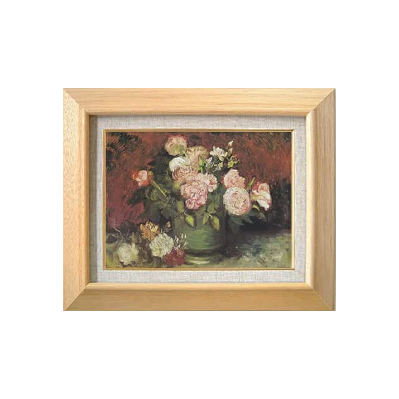 Vincent van Gogh | Roses and peonies F4 - Commo Art 風景画 　