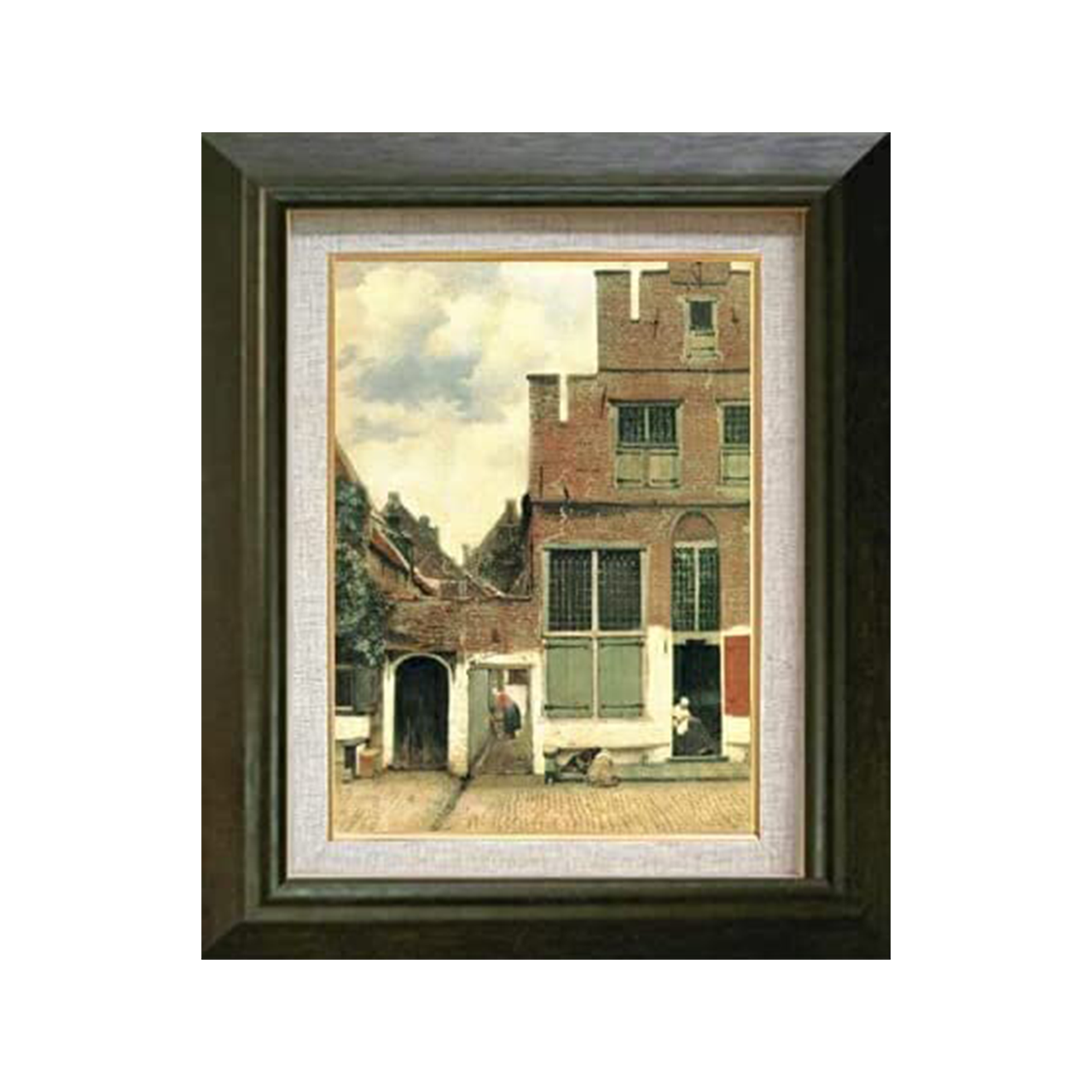 Johannes Vermeer | Delft's Alley F4 - Commo Art 風景画 　