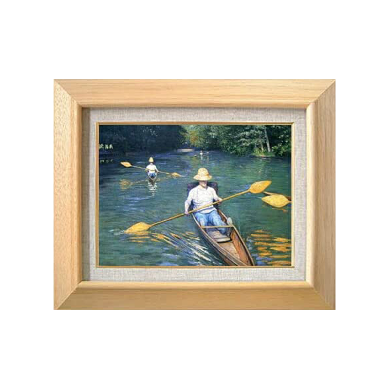 Gustave Caillebotte | Skiffs,Rowers F4 - Commo Art 風景画 　