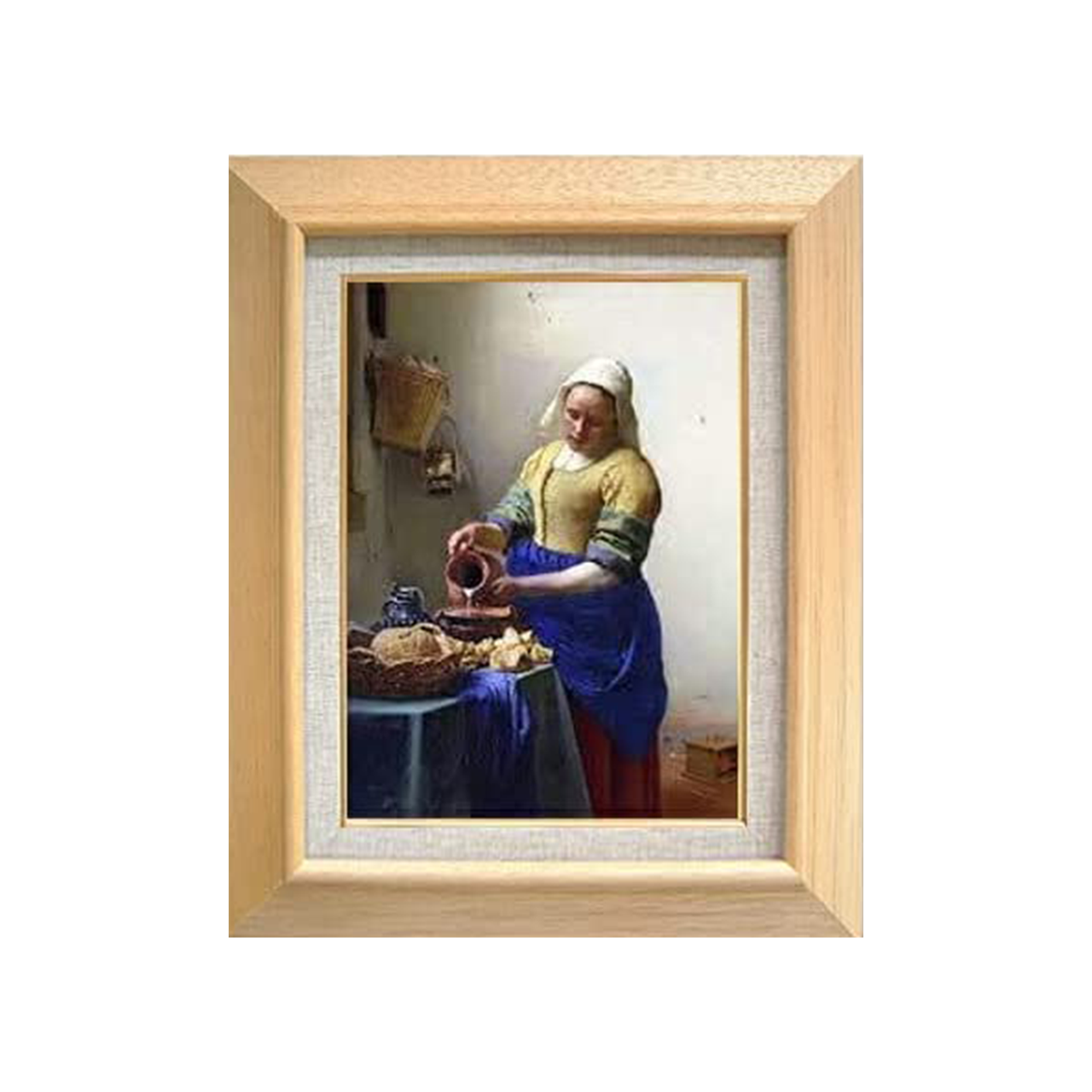 Johannes Vermeer | The Milkmaid F4 - Commo Art 人物画 　