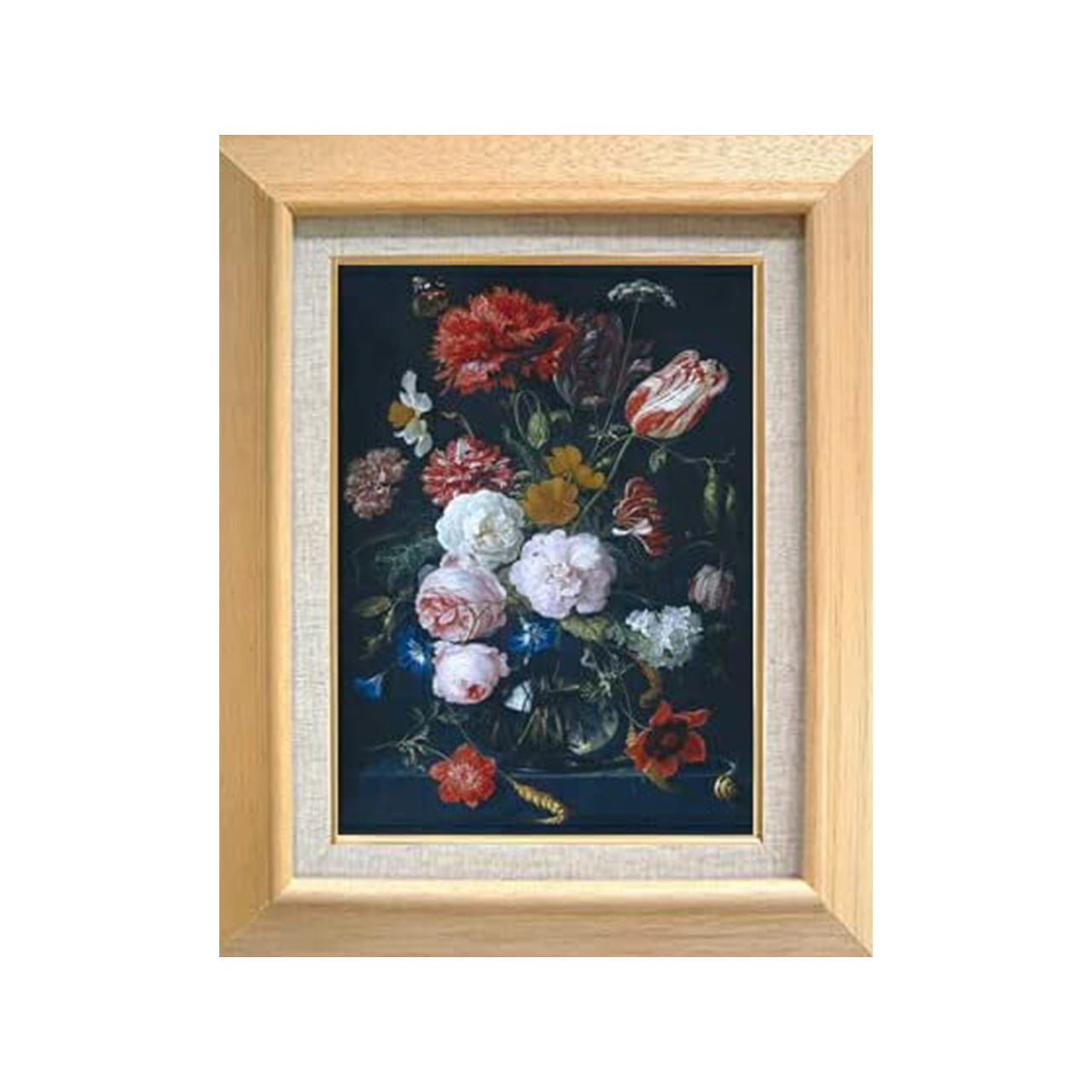Jan Davidsz. de Heem | Vase and flowers F4 - Commo Art 静物画 　