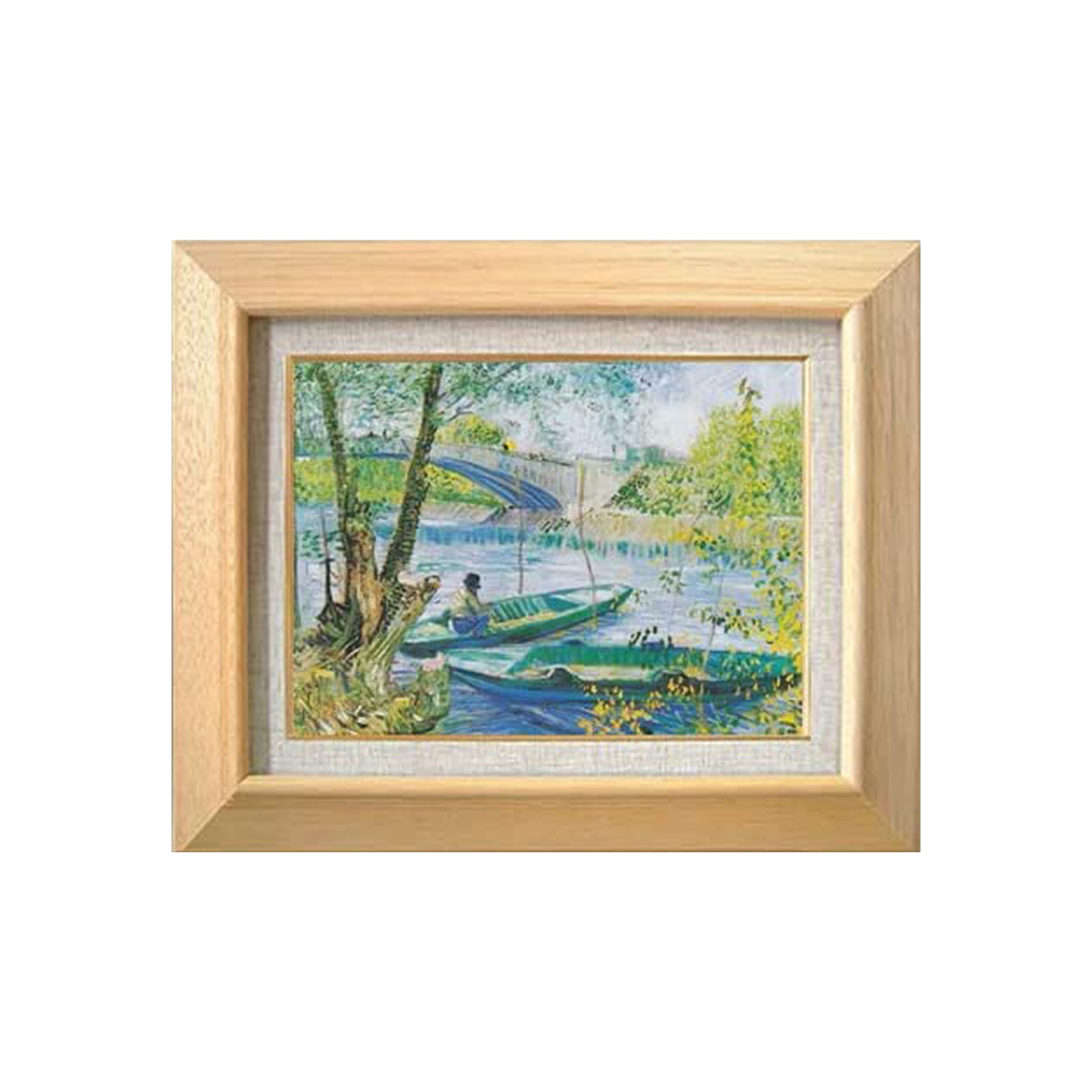 Vincent van Gogh | Fishing in Spring F4 - Commo Art 風景画 　