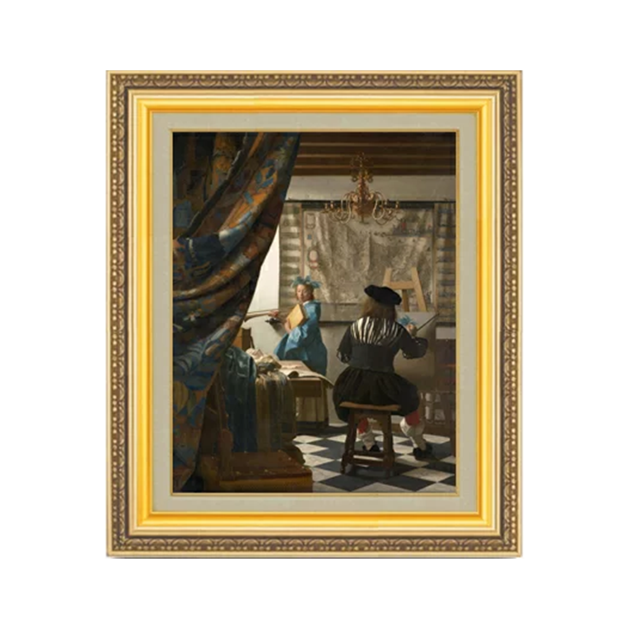 Johannes Vermeer | The Art of Painting F6 - Commo Art 人物画 　