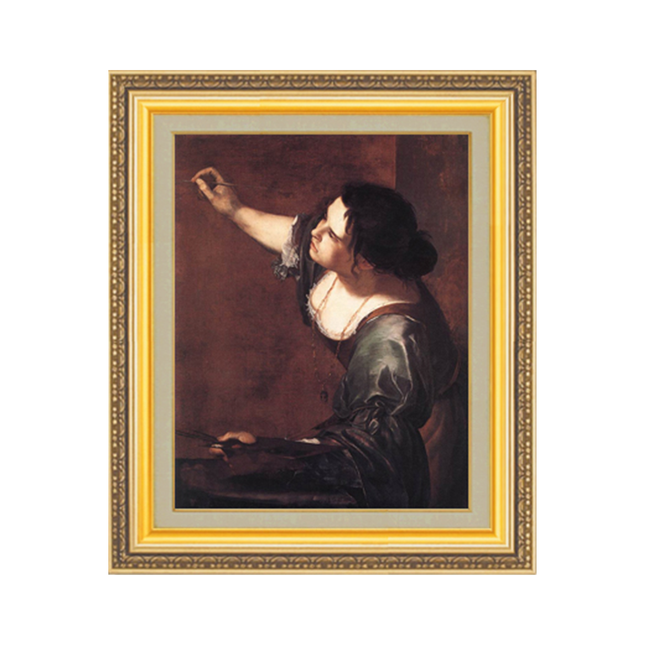 Artemisia Gentileschi | Self-portrait as the Allegory of Painting F6 - Commo Art 人物画 　