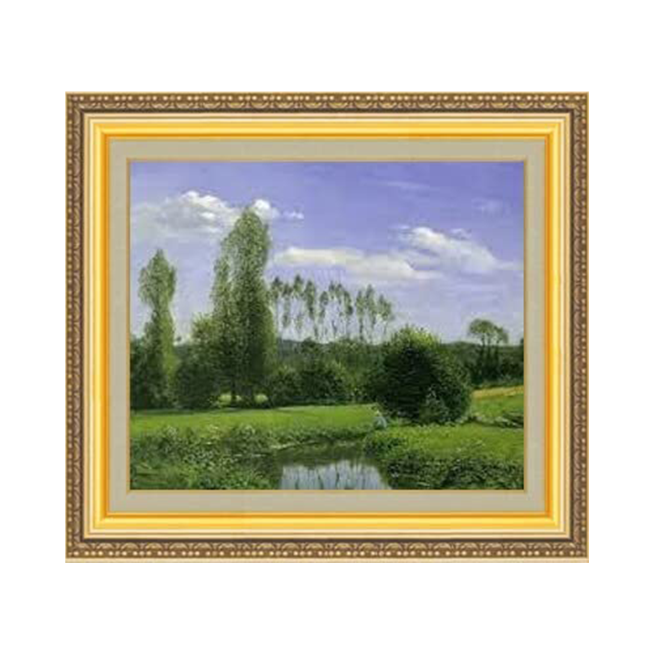 Claude Monet | View of Ruel F6 - Commo Art 風景画 　