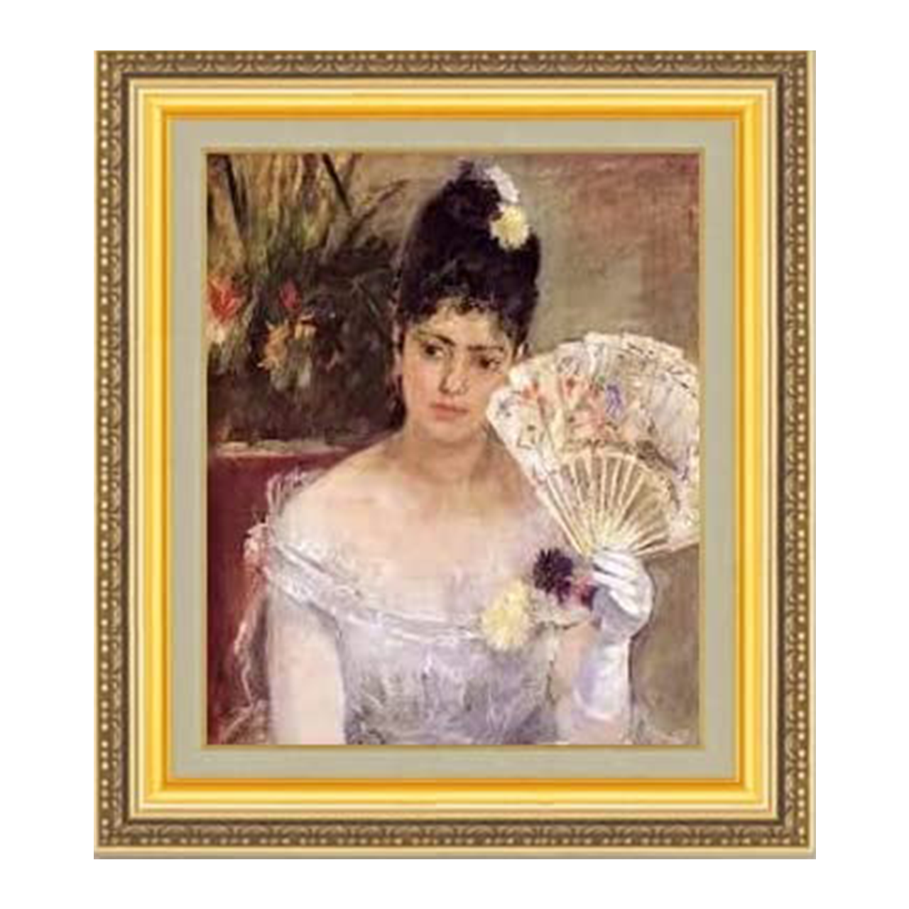Berthe Morisot | At the Ball F8 - Commo Art 風景画 　