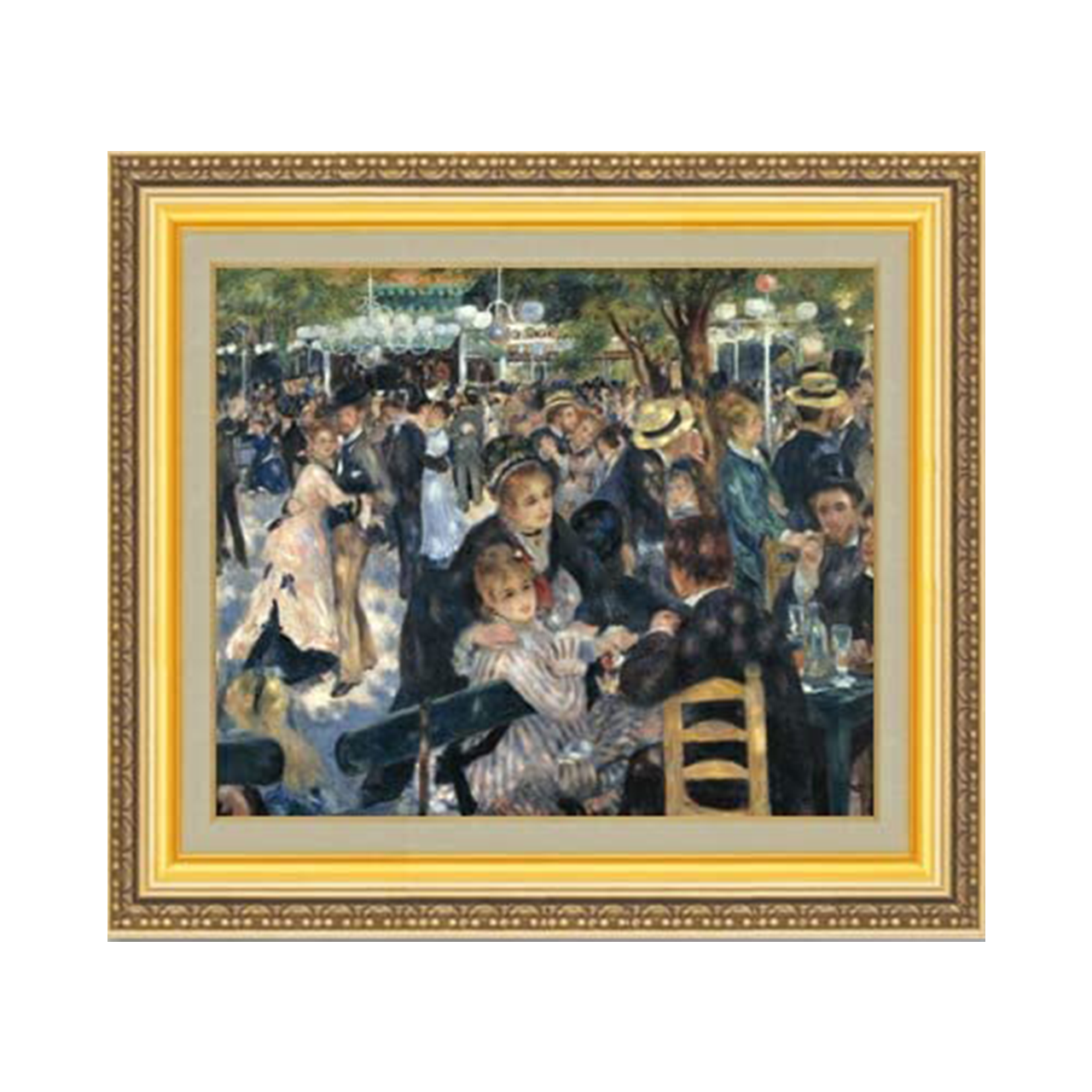 Pierre-Auguste Renoir | Dance at Le Moulin de la Galette F8 - Commo Art 風景画 　
