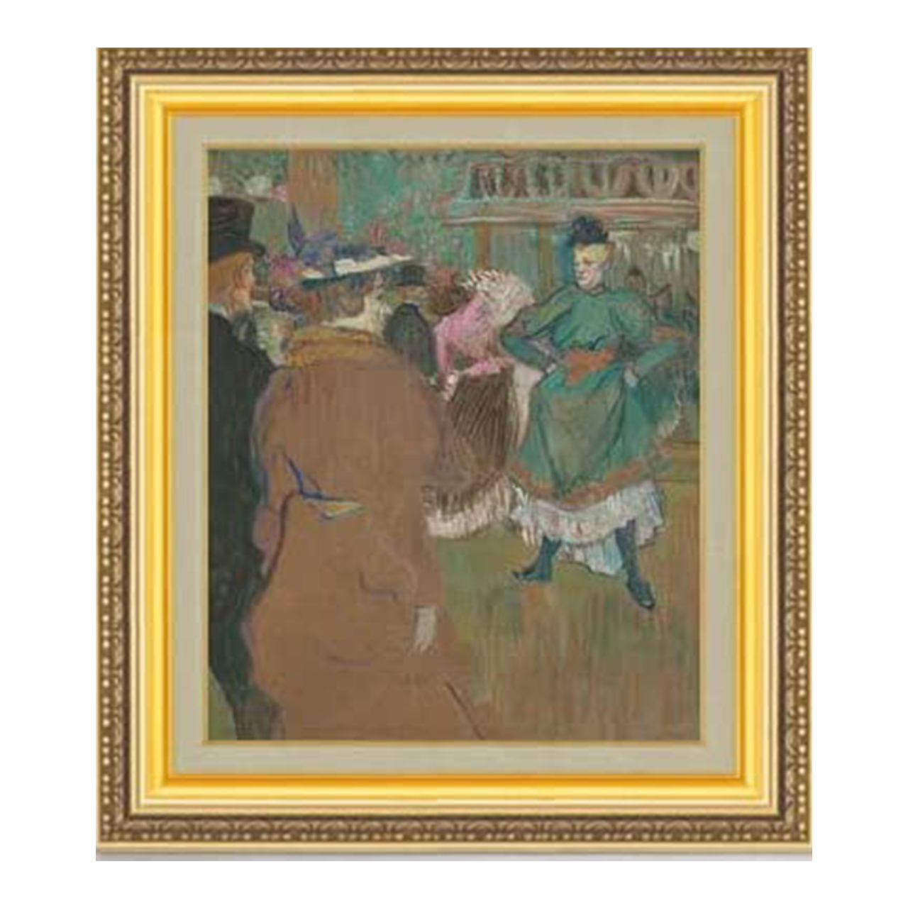 Henri de Toulouse-Lautrec | Quadrille Moulin Rouge F8 - Commo Art 人物画 　