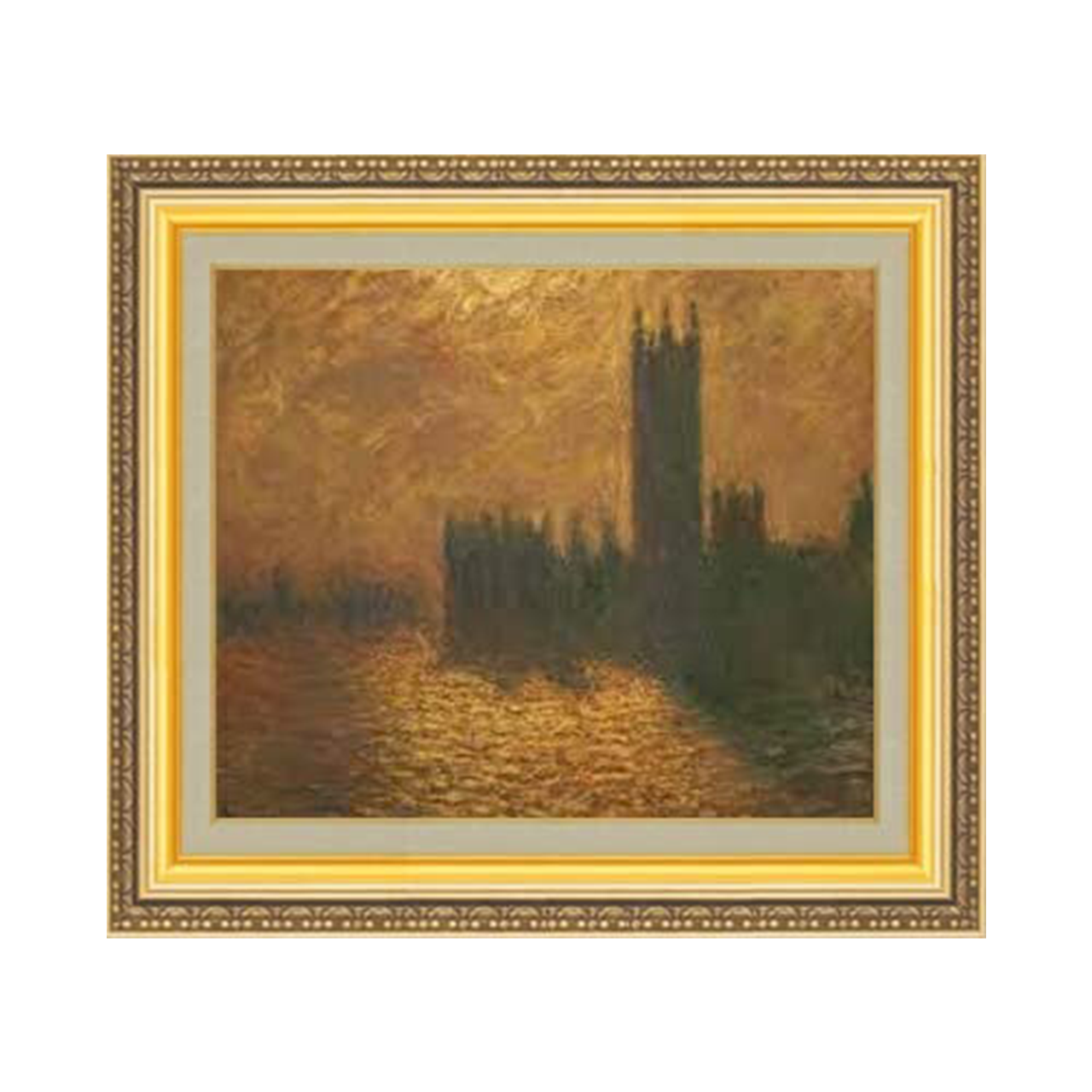 Claude Monet | The House of Parliament, Stormy Sky F8 - Commo Art 美術品 　