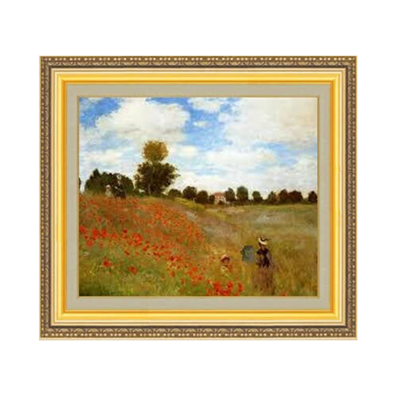 Claude Monet | Poppy Field in Argenteuil F8 - Commo Art 風景画 　